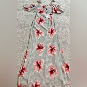 Calvin Klein Floral Maxi Dress | Size 8